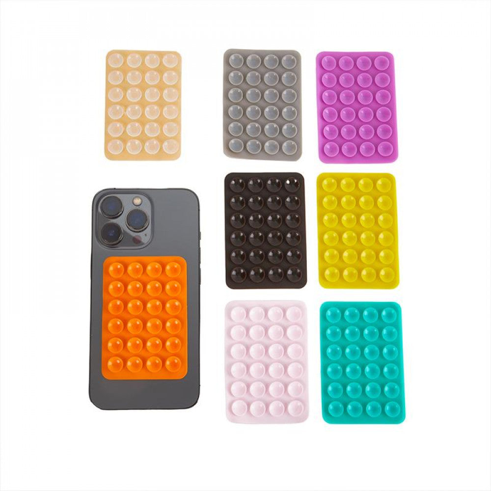 Тримач-присоска для телефону Double Side Silicone — Black 5*8
