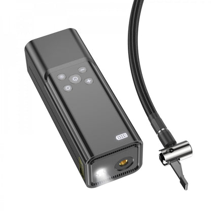 Hoco car air pump ZP7 Maddy 5000mAh 10.3bar – Black