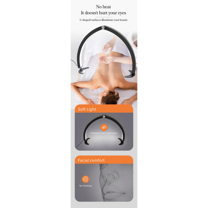 HD-M10X 40W color 3200-5600K light 320pcs crescent moon shape LED nail lamp for eyelash extension eyebrow tattoo makeup