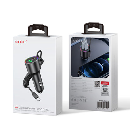 Car Charger 83W 1U 1C Earldom ES-CC44