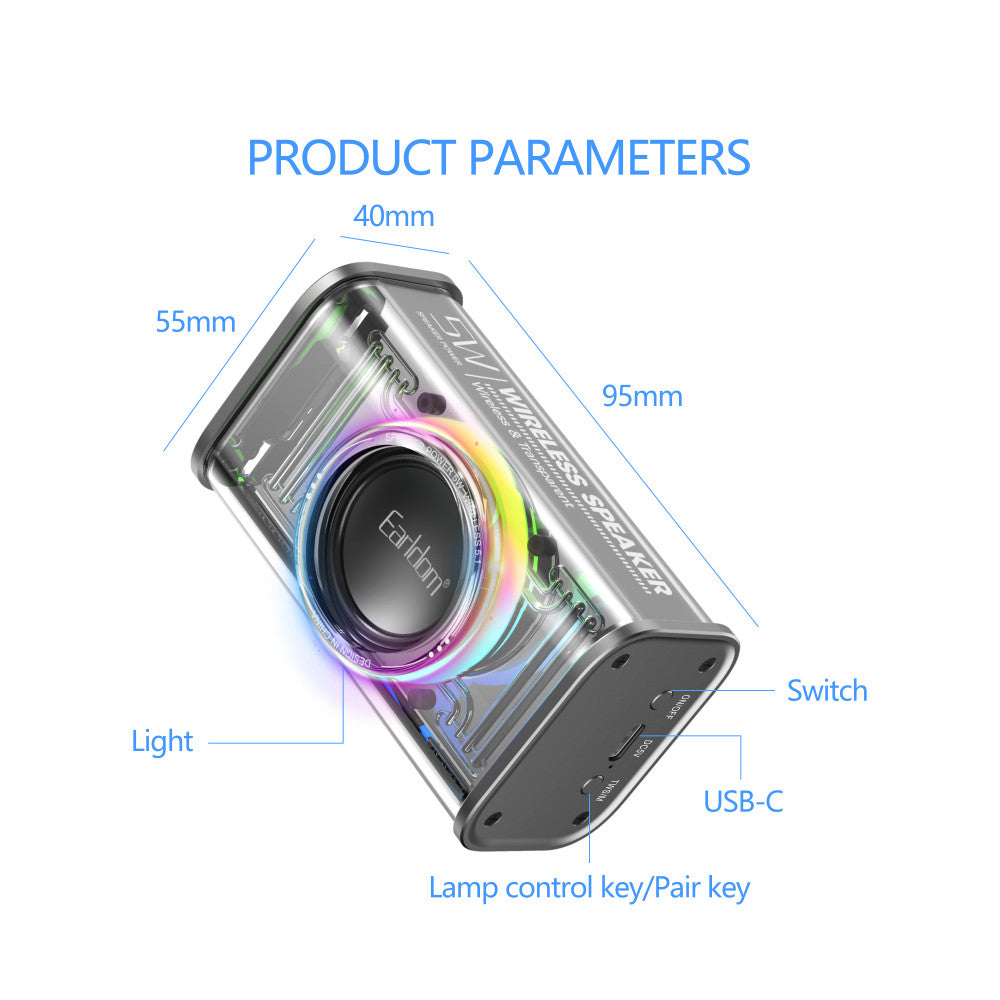 Портативна колонка Earldom ET-A31  — White