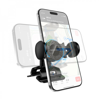 Car Holder Borofone BH142 Support pull clip car holder(center console)