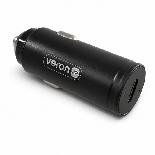 Автомобільний зарядний пристрій Veron T07 Metal W/P, 20 Вт, USB-C