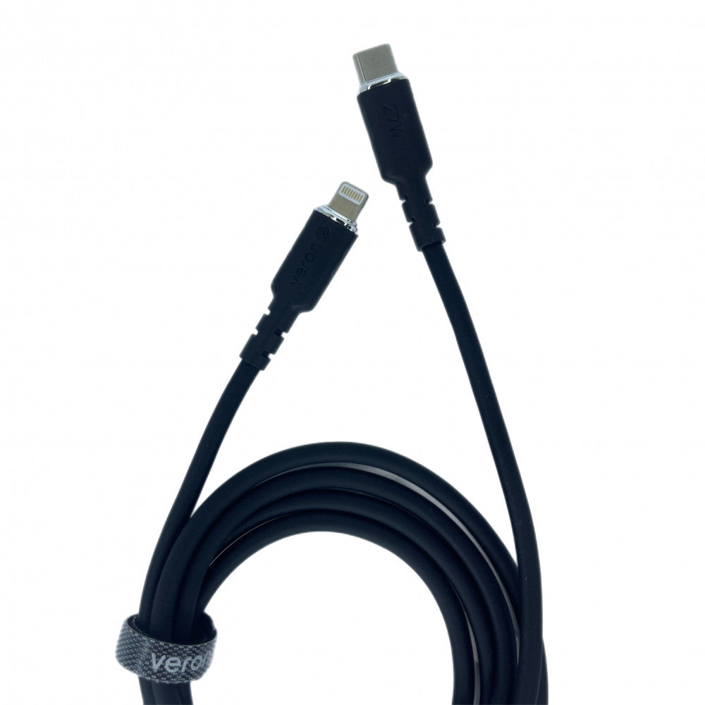 USB C to Lightning cable 27W PD (1.2m) Veron CL07 Silicon