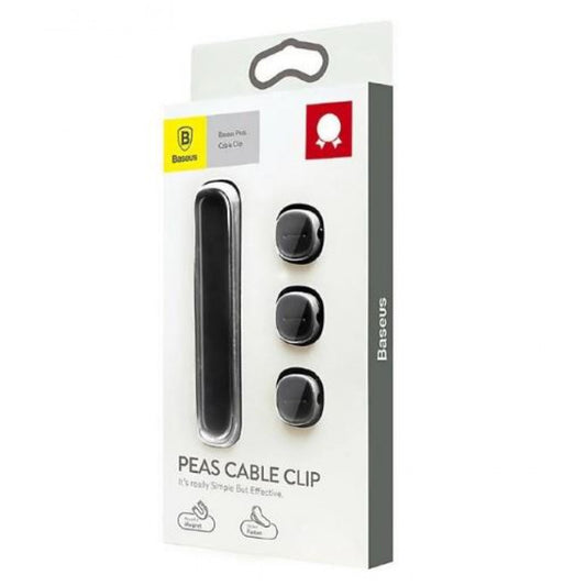 Baseus Cable Holder (ACWDJ) - ACWDJ-01 Black