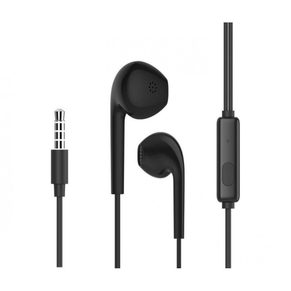 Headphones with microphone 3.5mm Celebrat G12 – Black