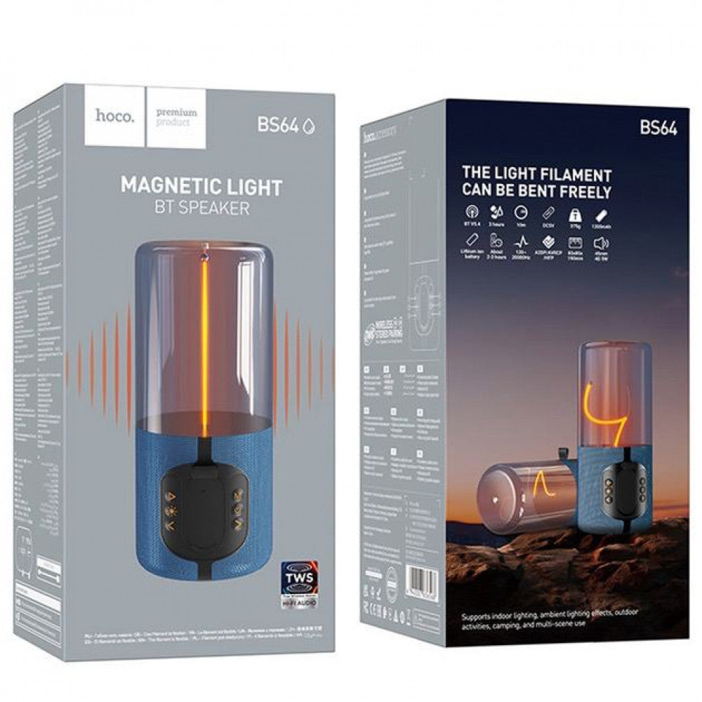 Bluetooth Speaker Hoco BS64 — Blue