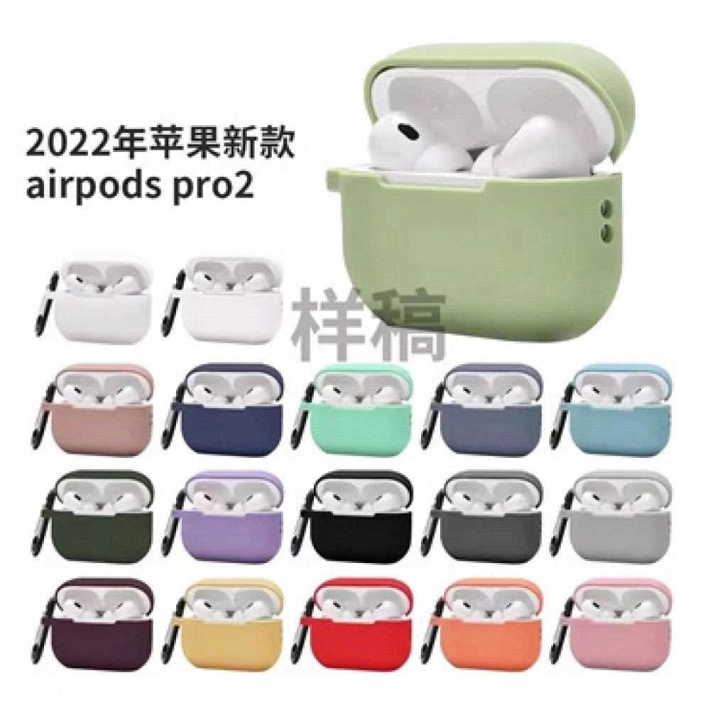 Airpods Pro 2 Case With Carabine – Green