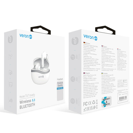 Bluetooth headset TWS – Veron - T47 lovely