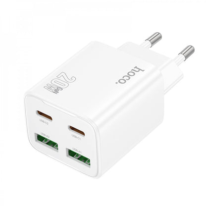 Home Charger | 20W | 2PD | 2U — Hoco N55  — White