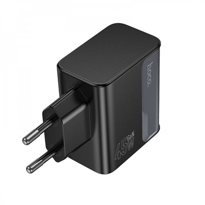 Home Charger | 45W | PD | QC3.0 — Hoco CS74A — Black
