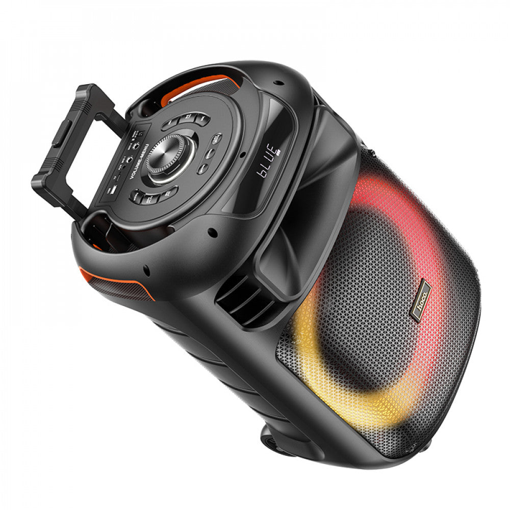 Bluetooth Speaker &amp; 2 Microphones Hoco HA5 – Black