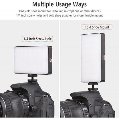 Video light lamp LED W140 RGB 8W LED 140pcs color 2500-9000K CRI95+ Battery 3100mAh