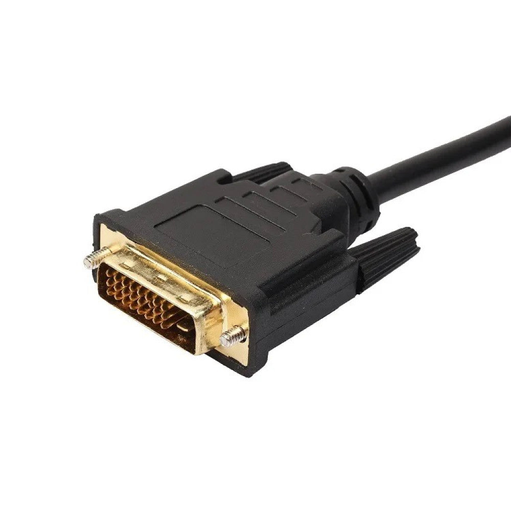 Adapter DVI (M) - VGA (M) 0.18m Black