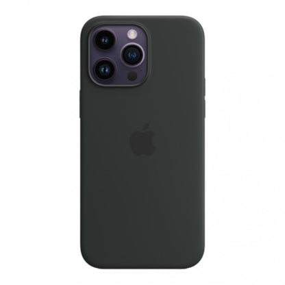 Original Silicone Case Full Size iPhone 14 Plus 6.7" — Charcoal Gray (15)