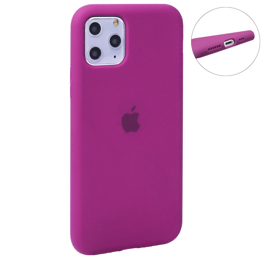 Original Silicone Case Full Size iPhone 12 Pro Max 6.7" — Cactus (61)
