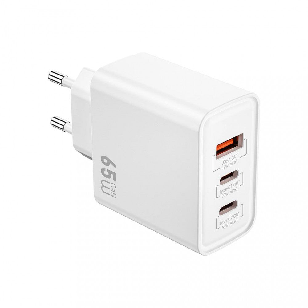 Home Charger 65W 1U 2C Wiwu Wi-G005 EU