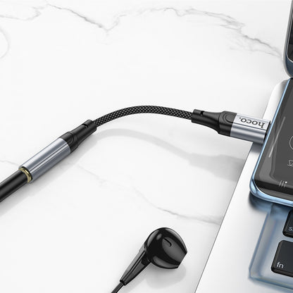 Adapter USB C To 3.5mm Hoco LS36 – Black