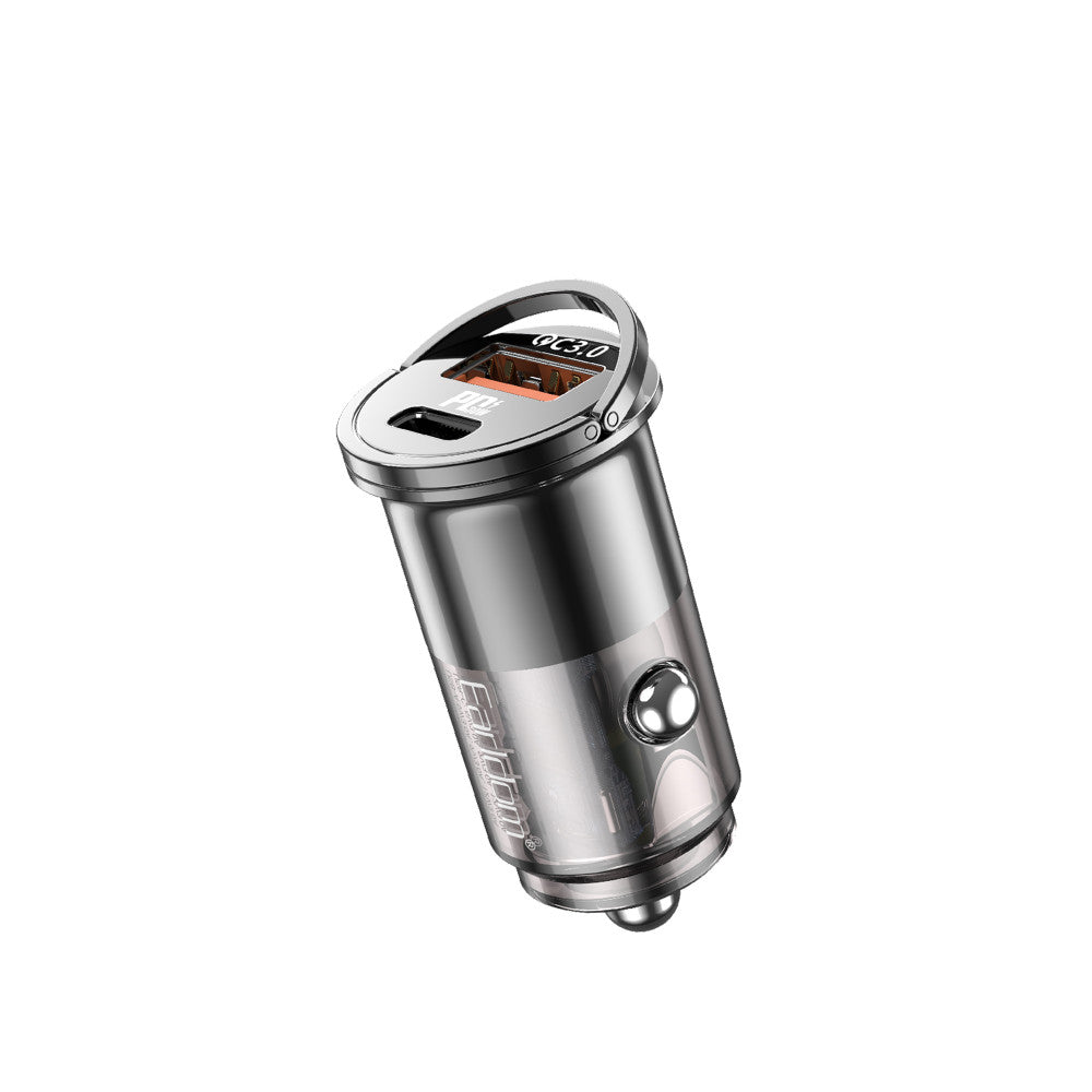 Car Charger 30W 1U 1C Earldom ES-CC46