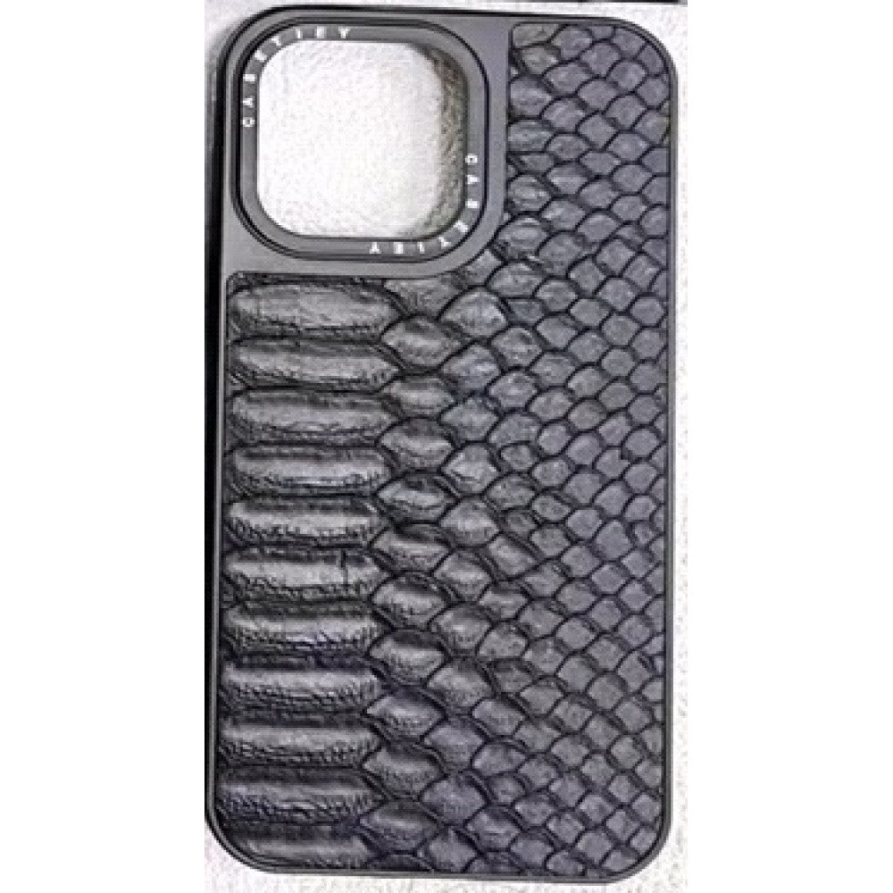 Casetify Crocodile TPU Case iPhone 13 Pro Max — Black