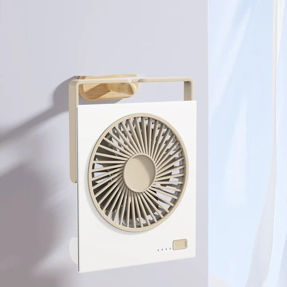 Портативный мини вентилятор WT-L19 - 1200 mAh — White