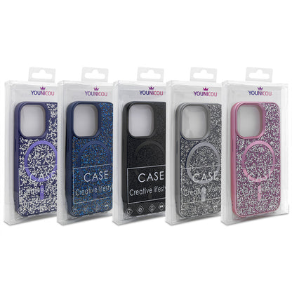 Swarovski Case with MagSafe iPhone 16 Pro - Blue