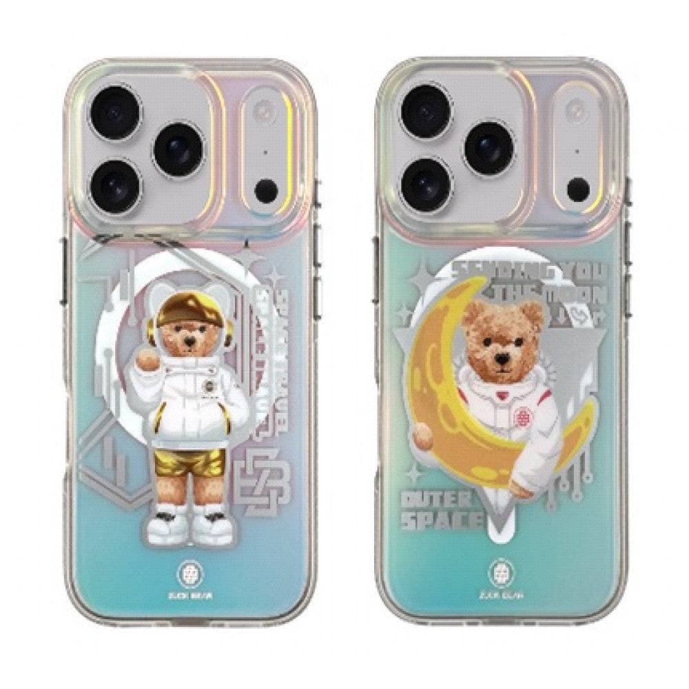 Polo Vallen Leather Case iPhone 17 Pro — Space Travel