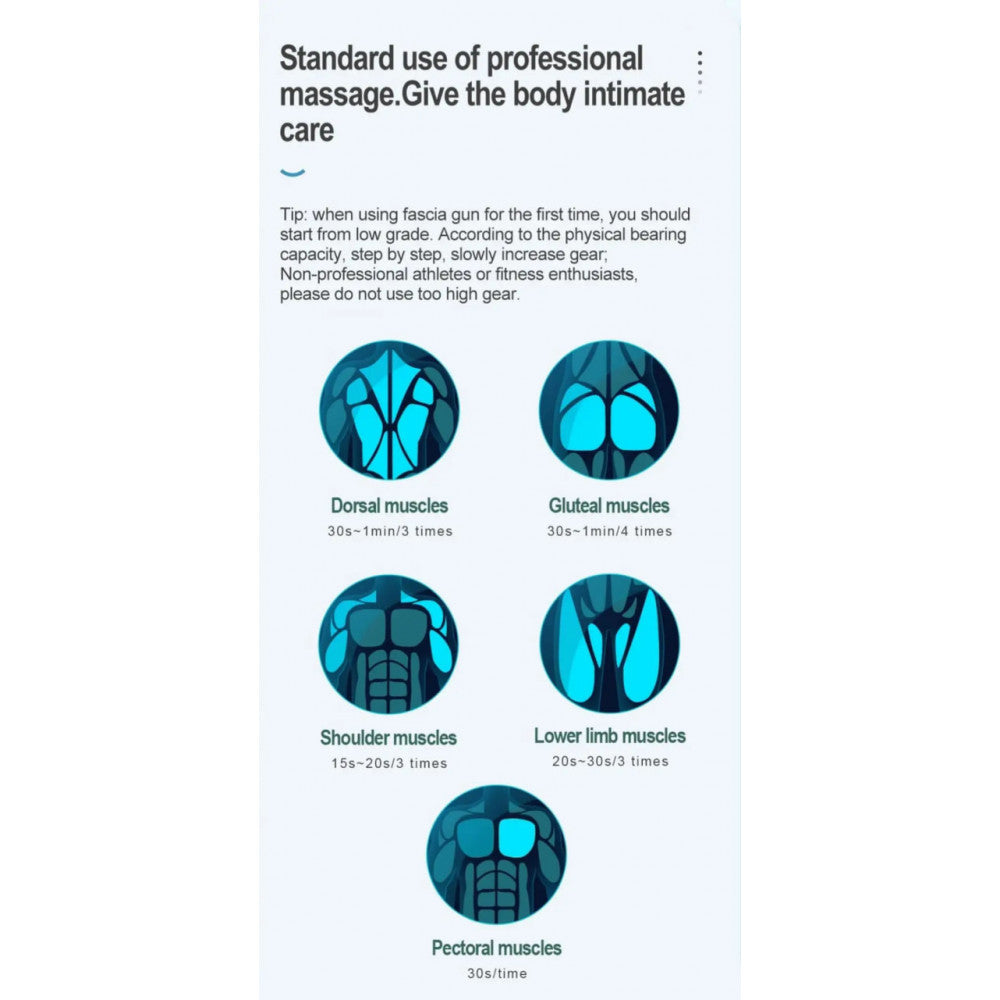 Ручной массажер Smart Massager Gun J5