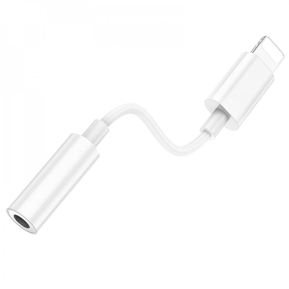 Adapter Lightning To 3.5mm – Hoco LS34 – White