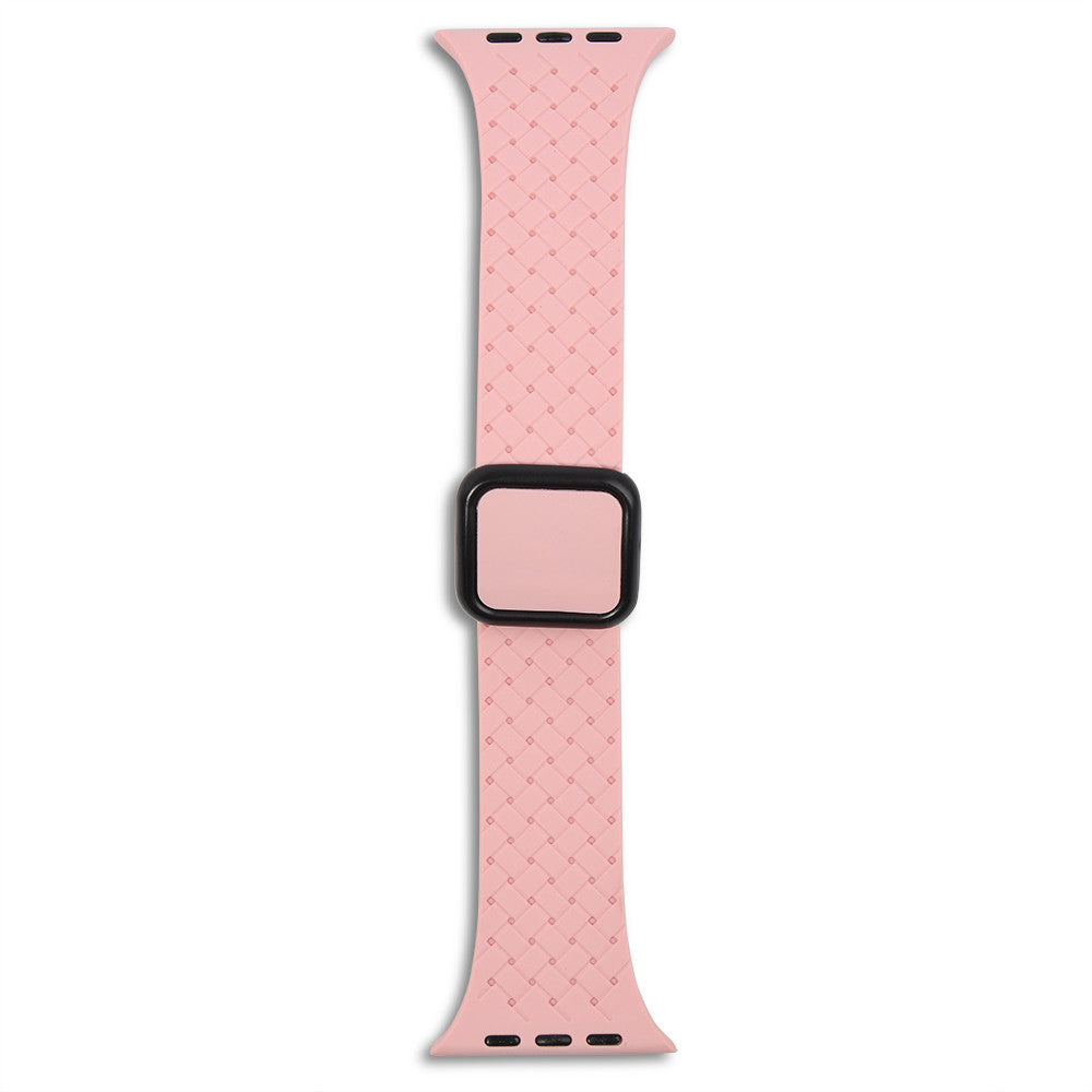 Ремінець Fabric pattern Design Apple Watch 42 44 45 49 mm — Pink