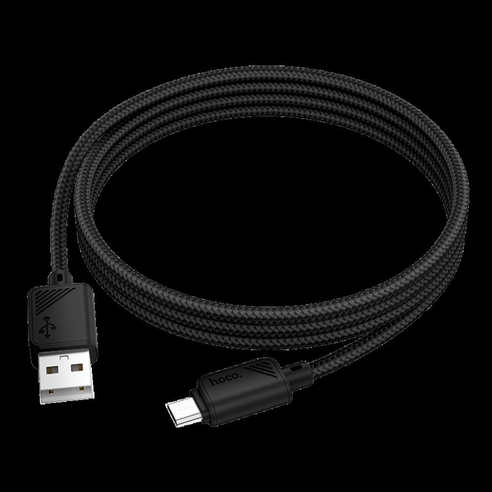 Кабель Micro 2.4A (1m) — Hoco X113 — Black