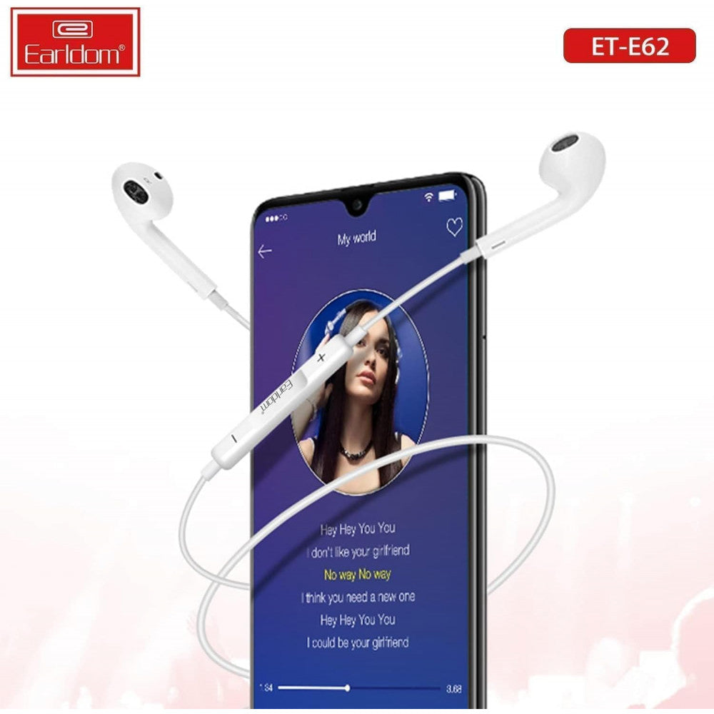 Lightning headphones with microphone – Earldom ET-E62