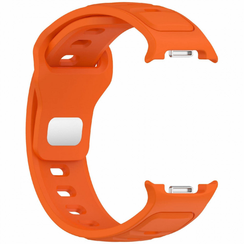 Ремінець Silicone band — Watch 8  — Orange