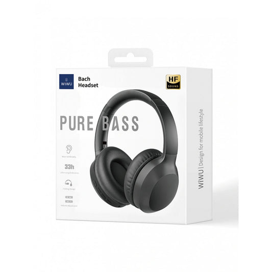 Bluetooth headphones – WiWU TD-01 Bach – Black