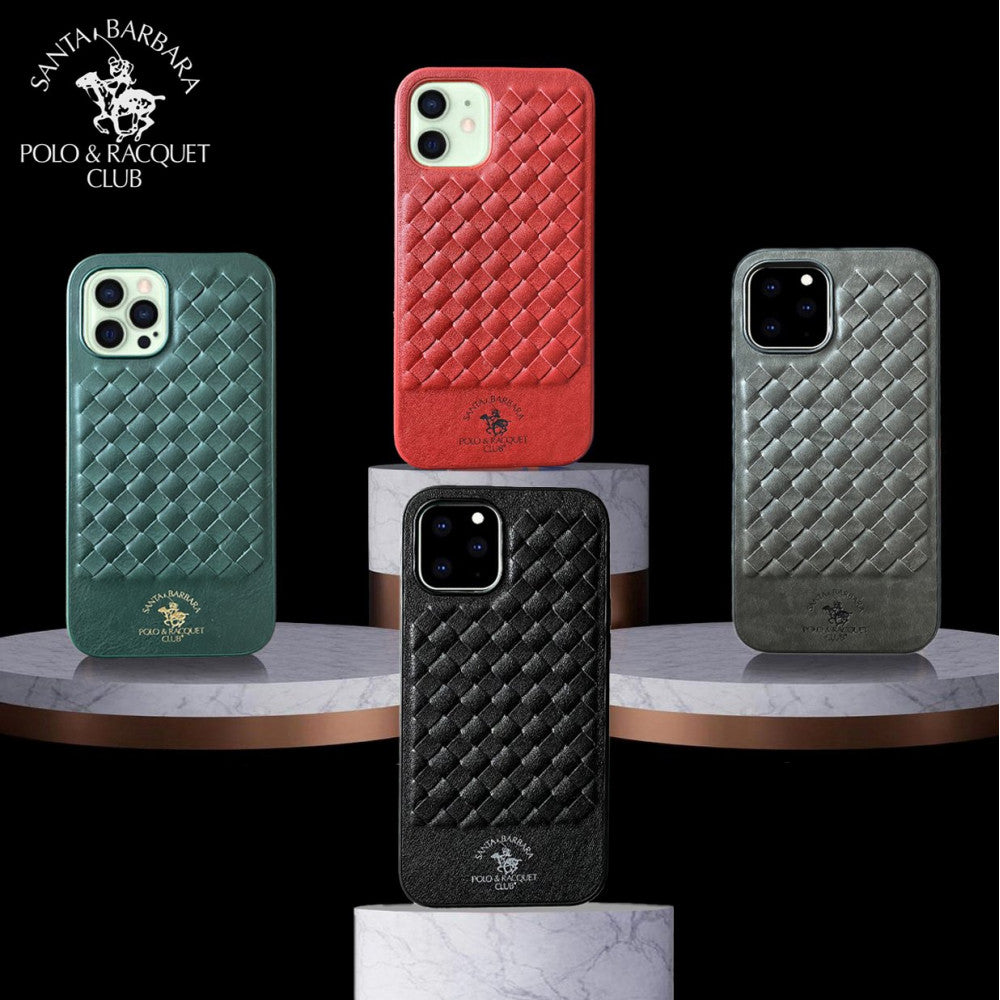 Polo Ravel Leather Case iPhone 13 6.1" - Garnet Red