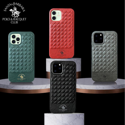 Polo Ravel Leather Case iPhone 13 6.1" - Garnet Red