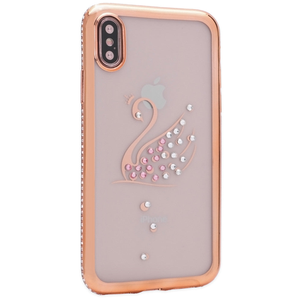 Накладка Чехлы Diamond TPU Case Swan — Xiaomi Redmi Note 4X — Design 3