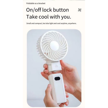 Портативный мини вентилятор RD10 - 4000 mAh — White