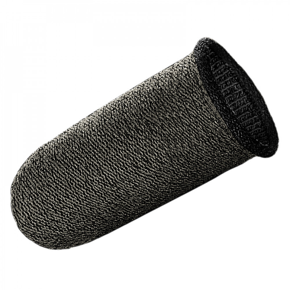 Hoco GM4 Phantom Superconducting fiber mobile game finger cots(silver Fiber) – Black &amp; Silver