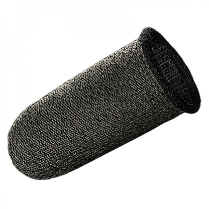 Hoco GM4 Phantom Superconducting fiber mobile game finger cots(silver Fiber) – Black &amp; Silver