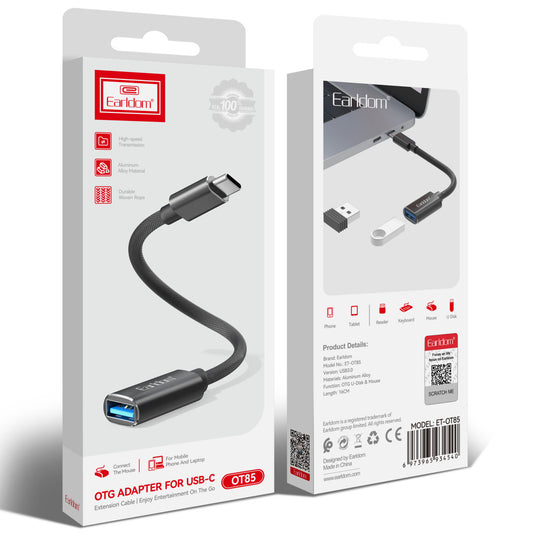 OTG USB C to USB adapter Earldom ET-OT85