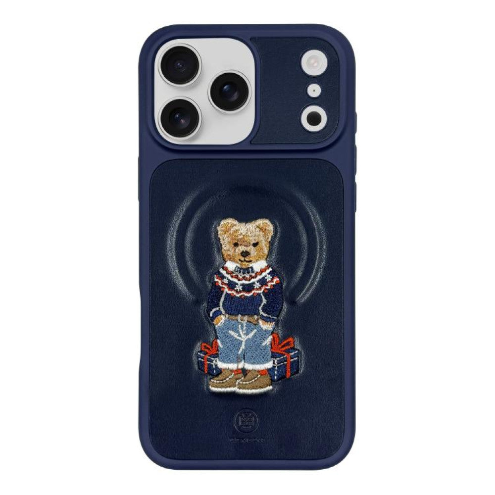 Накладка Чехлы Polo Aristo Leather Case iPhone 17 Pro Max — Navy