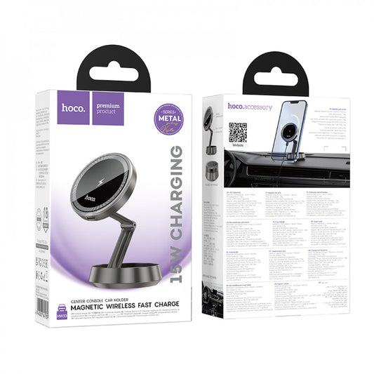 Автодержатель магнитный на клейкой основе — Hoco HW33