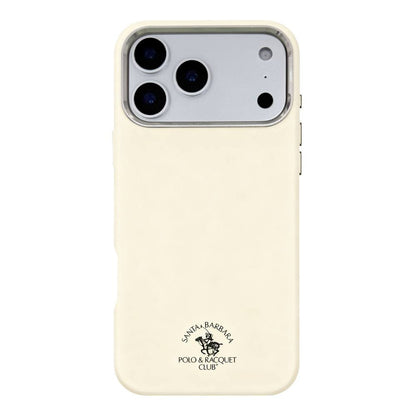 Накладка Чехлы Polo Simon Leather Case with Magsafe iPhone 17 Pro Max — Beige