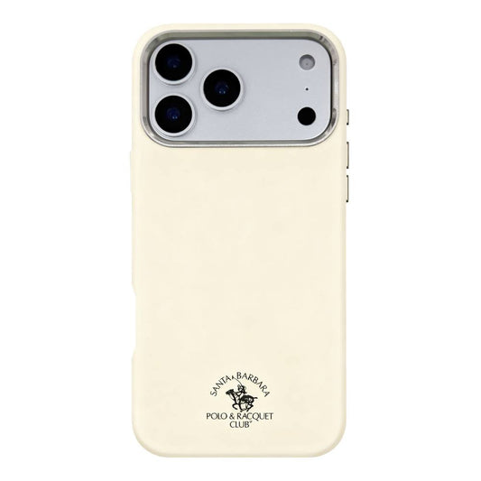 Накладка Чехлы Polo Simon Leather Case with Magsafe iPhone 17 Pro Max — Beige