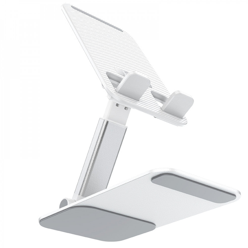 Holder – Hoco PH50 Ivey folding rotatable desktop holder – white
