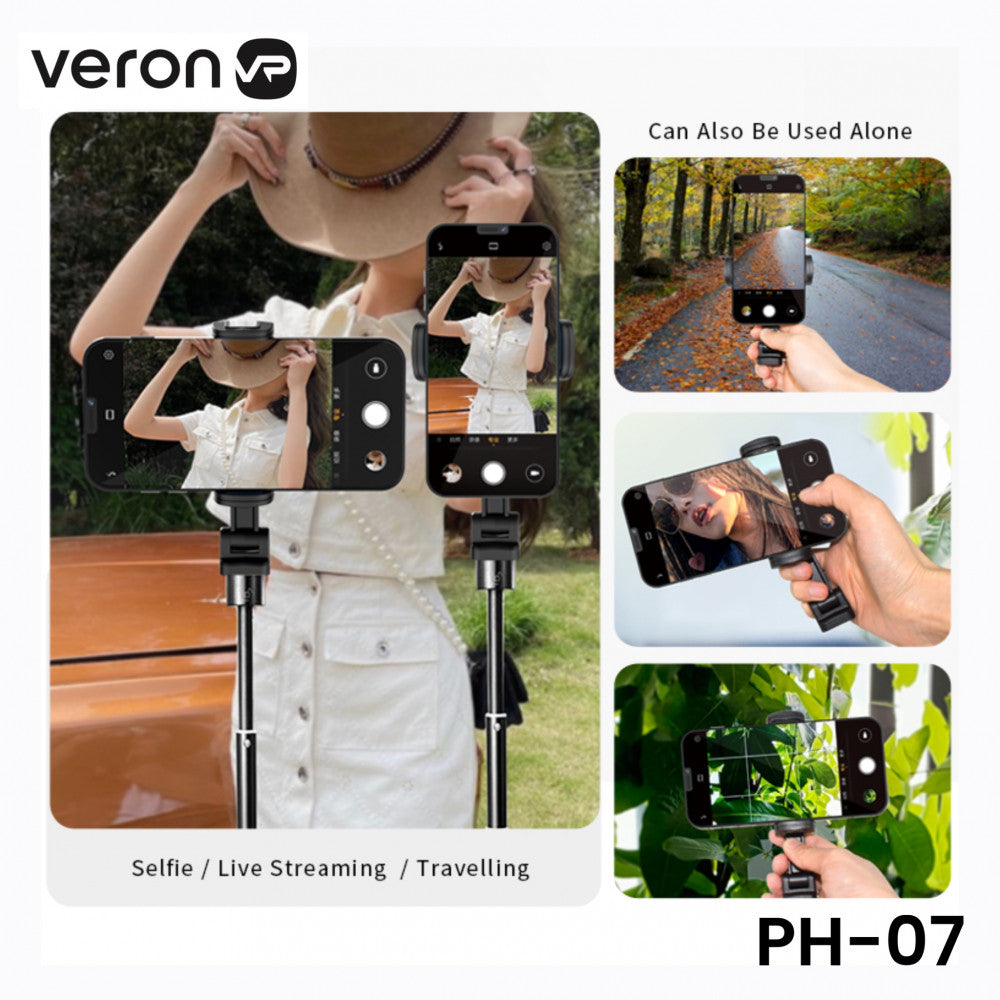 Multifunctional holder-clamp PH-07 for phone