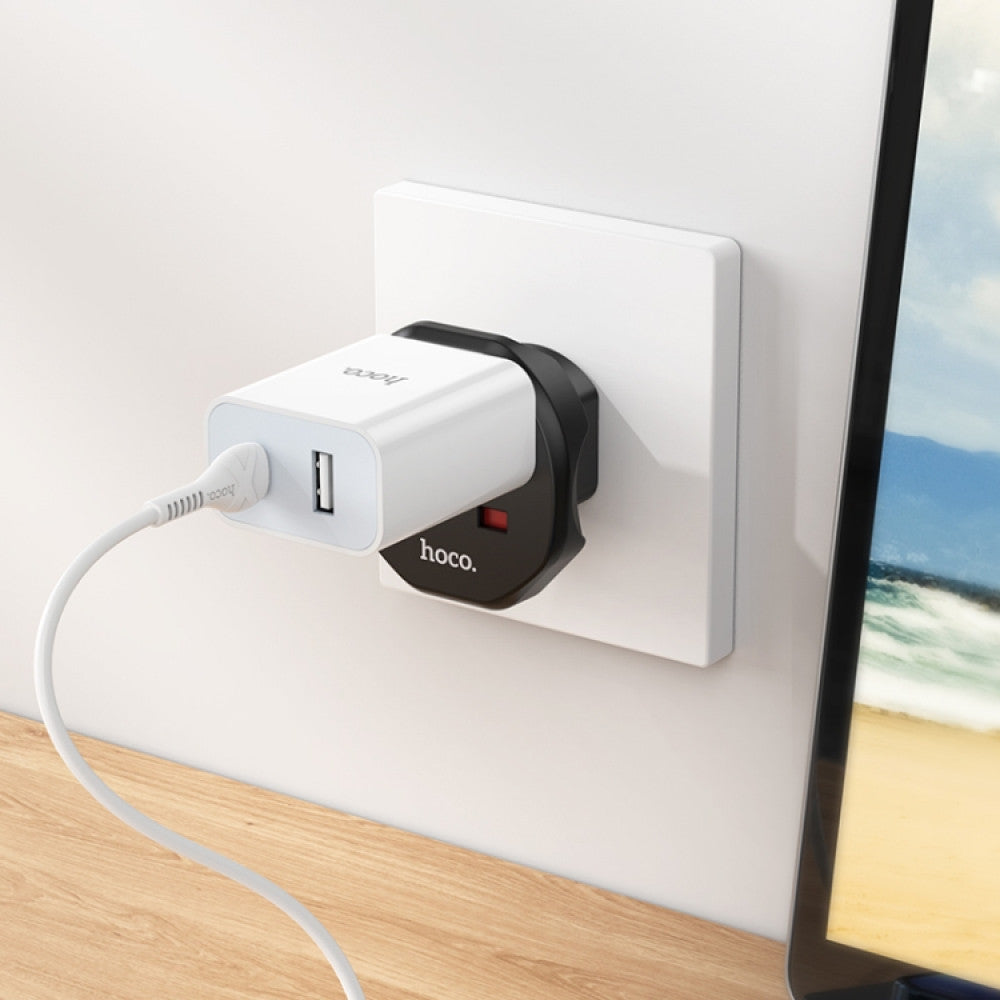 Grid adapter Hoco AC6 – Black