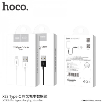 USB C cable 2A (1m) Hoco X23 – Black