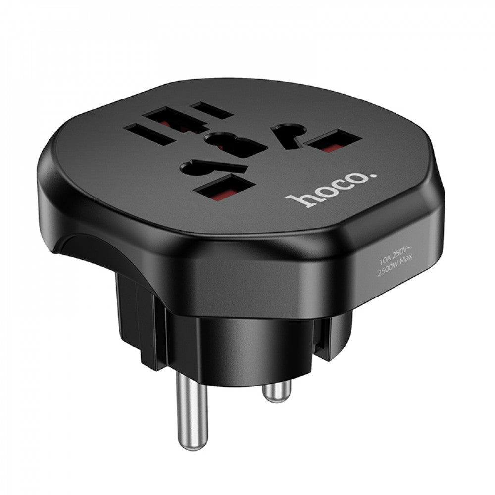 Мережевий перехідник Hoco AC6 — White